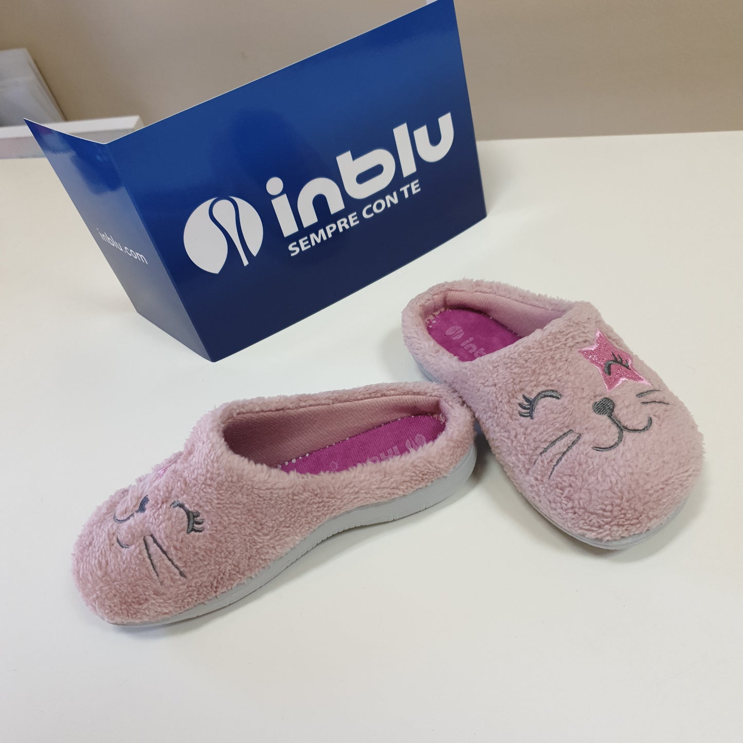 Pantofole BIMBA INBLU GATTO